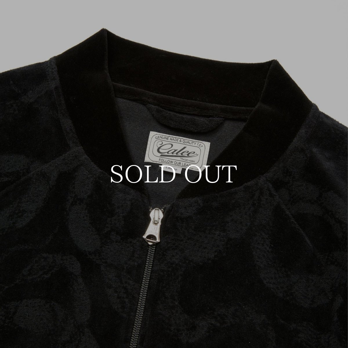 画像3: CALEE  JQ VELOUR JACKET ＜SNAKE PATTERN＞ (3)
