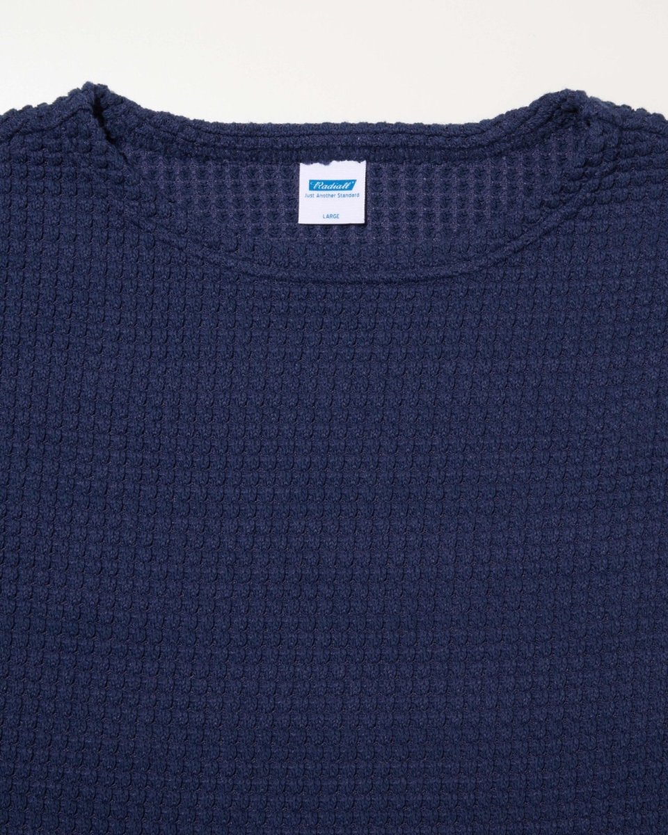 画像7: RADIALL  BIG WAFFLE - BOAT NECK T-SHIRT L/S (7)