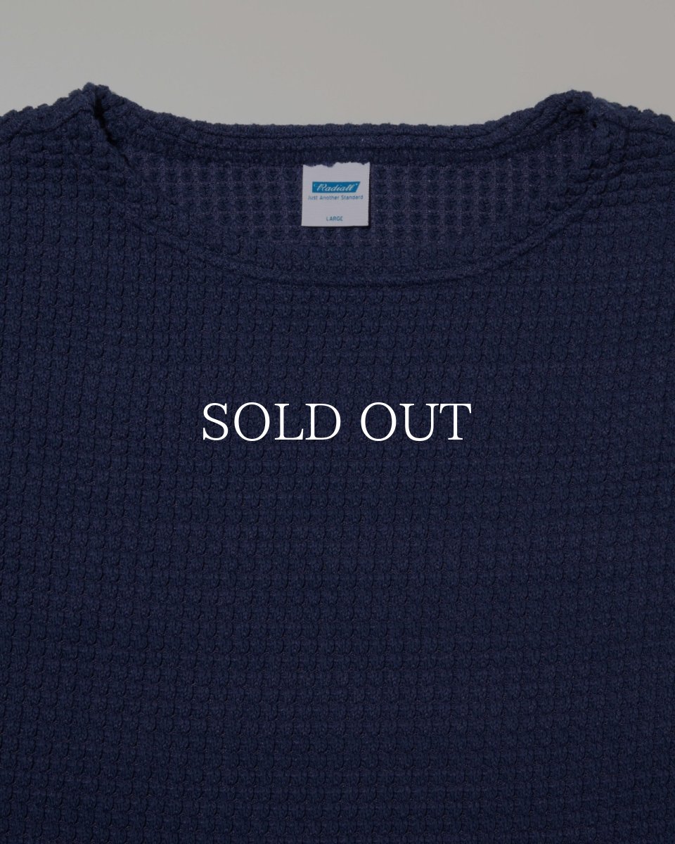 画像13: RADIALL  BIG WAFFLE - BOAT NECK T-SHIRT L/S (13)