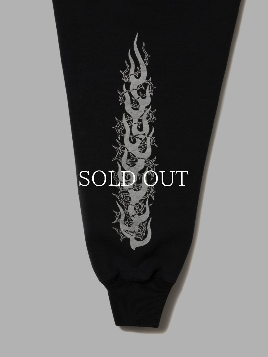 画像5: ANTIDOTE BUYERS CLUB   Fade Wash Crewneck Sweatshirt(Skull Jesus) (5)