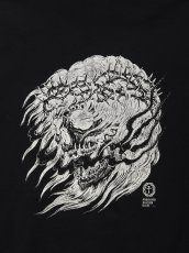 画像3: ANTIDOTE BUYERS CLUB   Fade Wash Sweat Parka (Skull Jesus) (3)