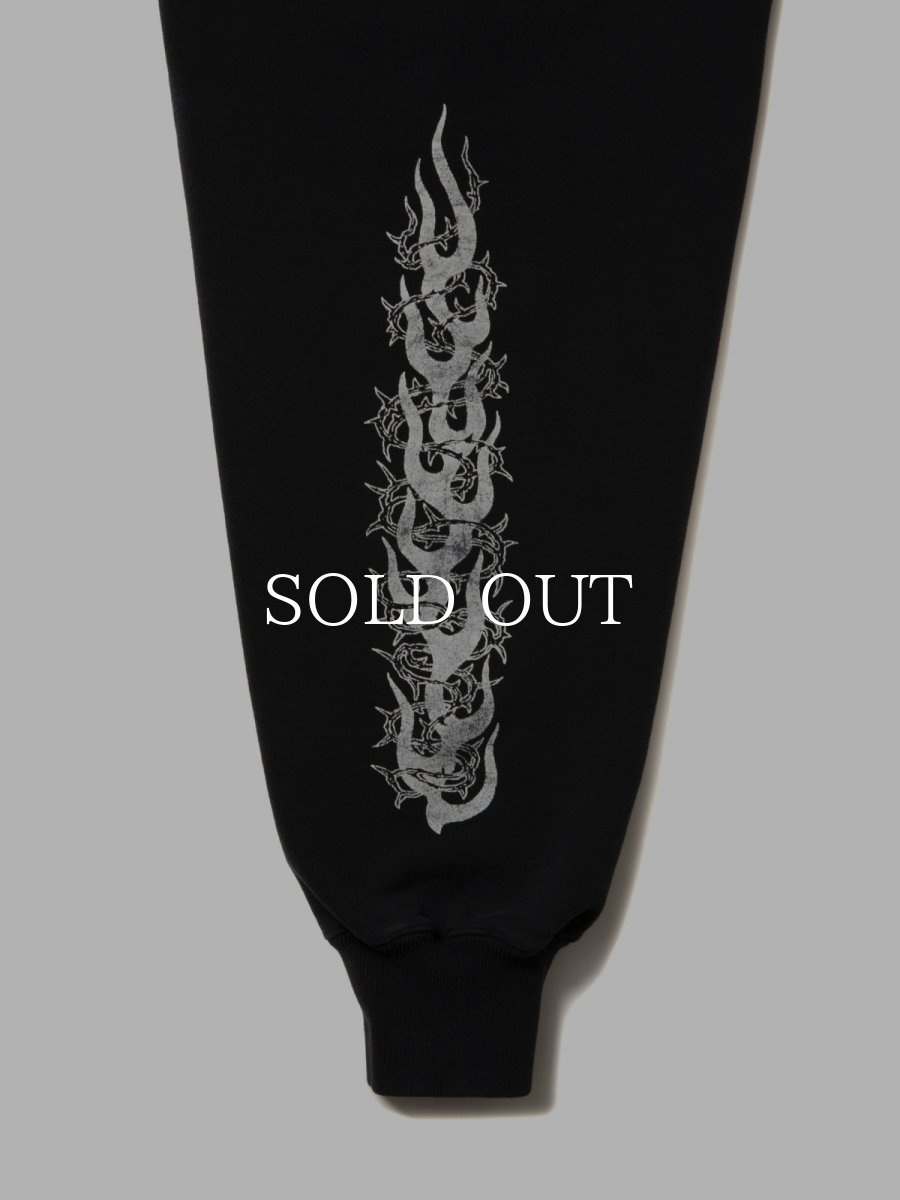 画像4: ANTIDOTE BUYERS CLUB   Fade Wash Sweat Parka (Skull Jesus) (4)