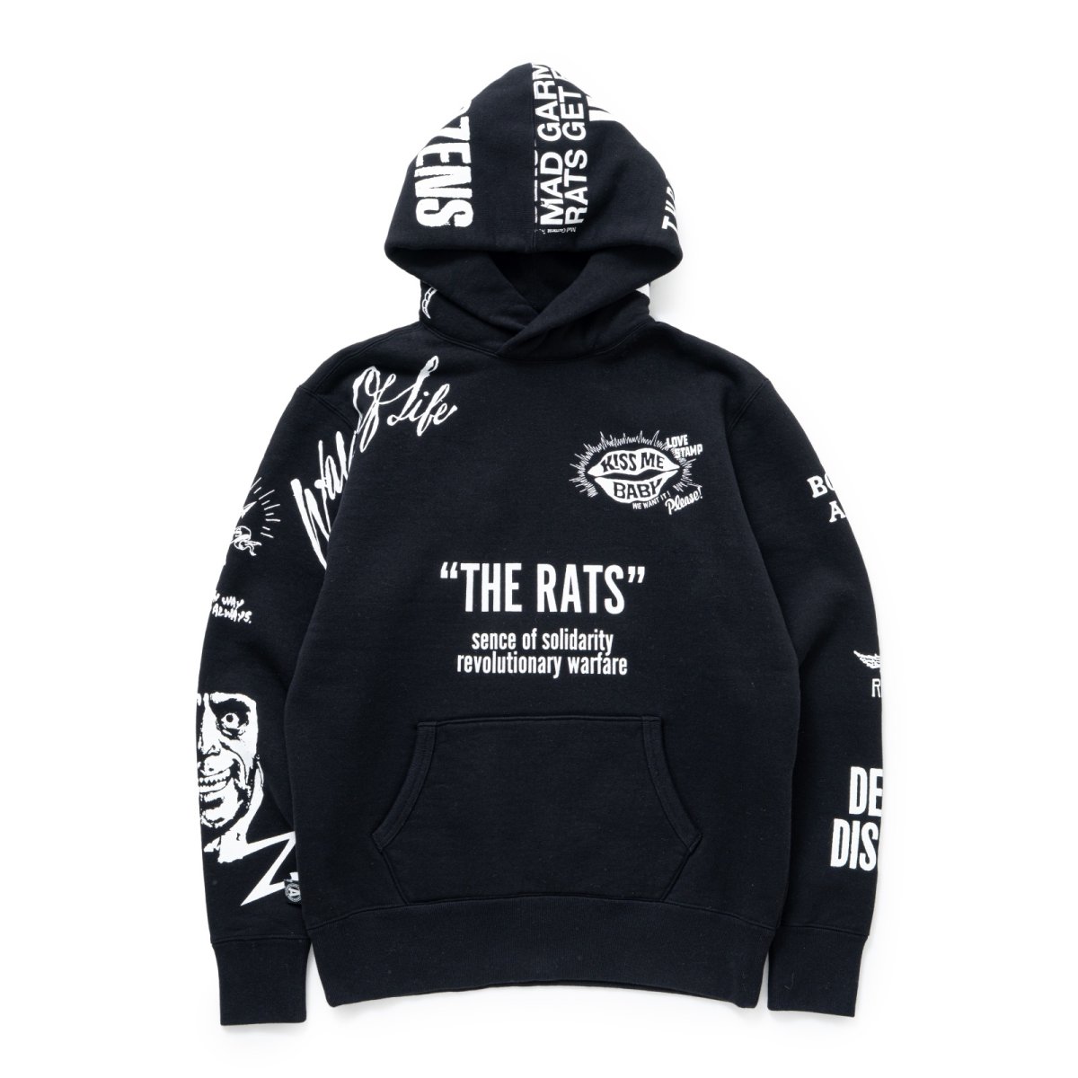 画像1: RATS  CRAZY HOODIE (1)