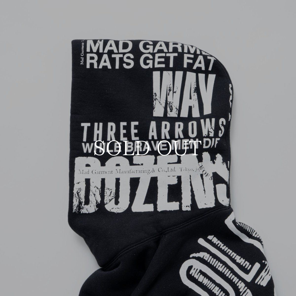画像4: RATS  CRAZY HOODIE (4)