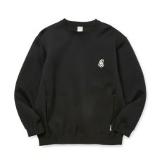 画像2: CALEE  HIGH GAUGE DOUBLE KNIT CREW NECK SW (2)