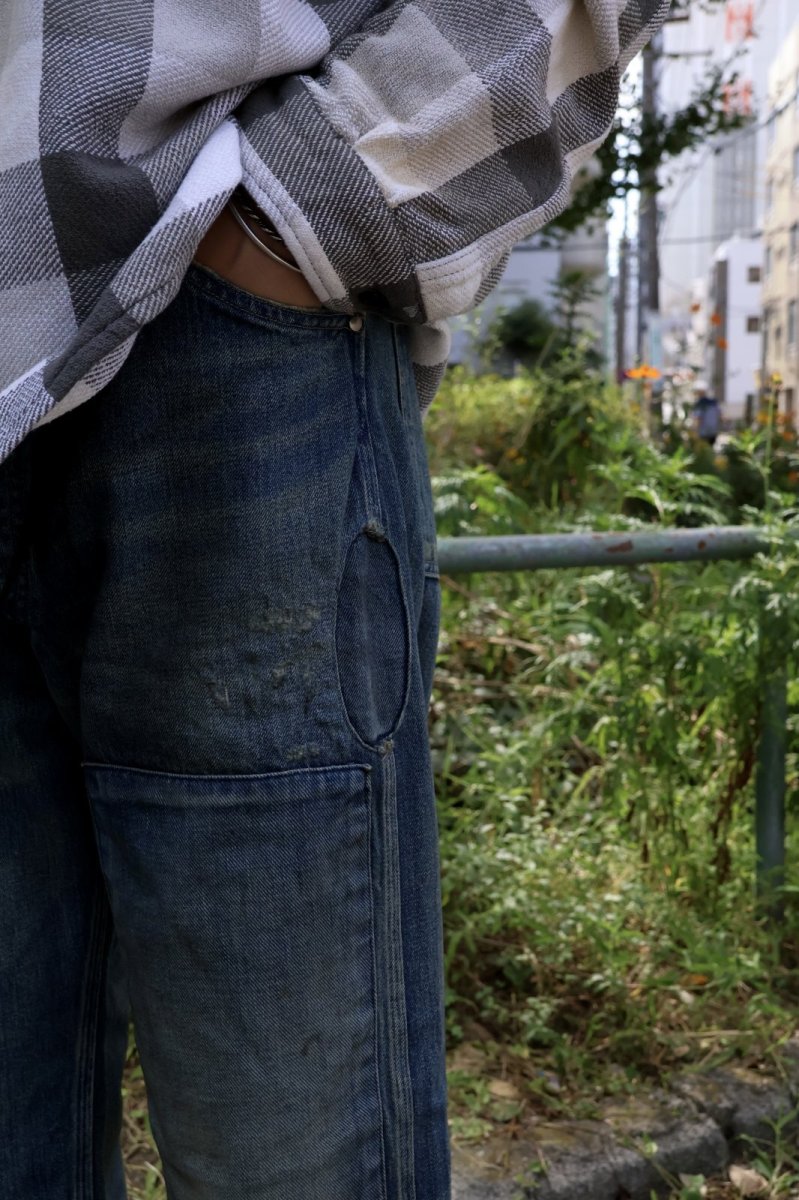 画像4: BOW WOW  MINER'S REPAIRED DENIM WORK PANTS (4)