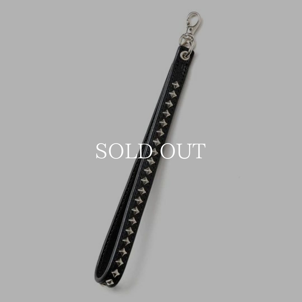 画像1: CALEE  STUDS LEATHER WRIST STRAP (1)