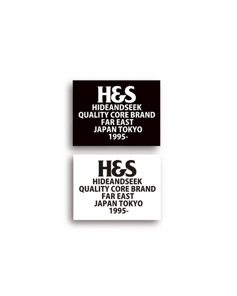 画像1: HideandSeek  H&S Sticker (L) (1)