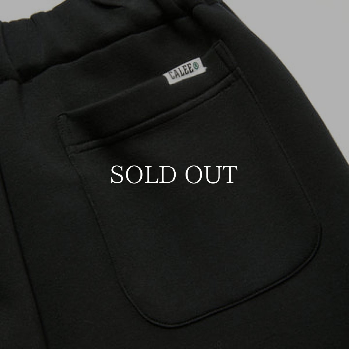 画像9: CALEE  HIGH GAUGE DOUBLE KNIT SWEAT RELAX PANTS (9)