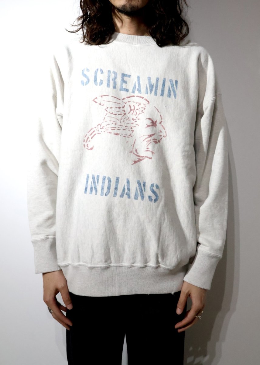 画像4: BOW WOW  SCREAMIN INDIANS SWEATSHIRT AGED (4)