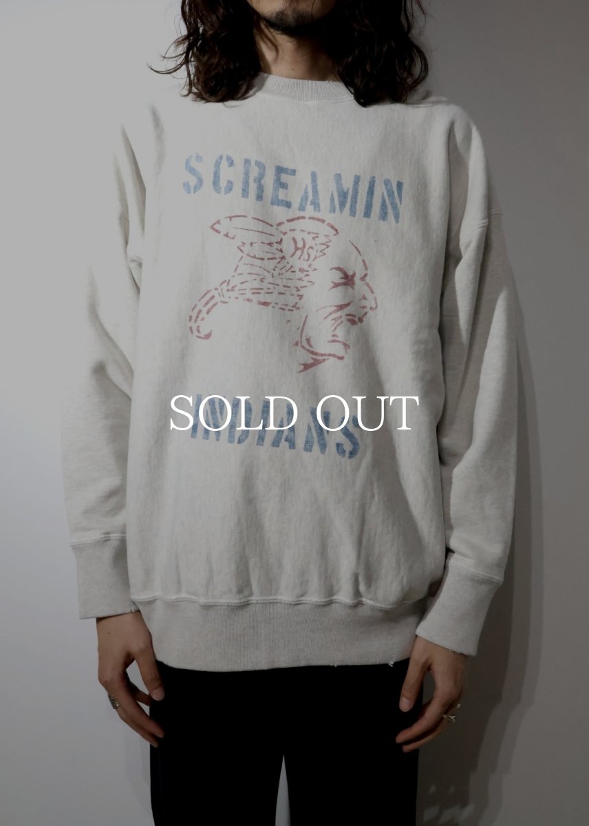 画像4: BOW WOW  SCREAMIN INDIANS SWEATSHIRT AGED (4)