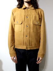 画像9: MINEDENIM  Sheep Suede Trucker JKT (9)