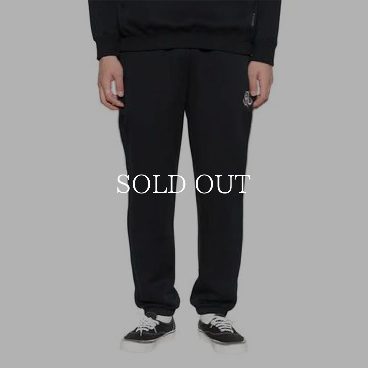 画像10: CALEE  HIGH GAUGE DOUBLE KNIT SWEAT RELAX PANTS (10)