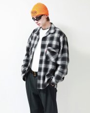 画像4: HideandSeek  Ombre Check L/S Shirt (4)
