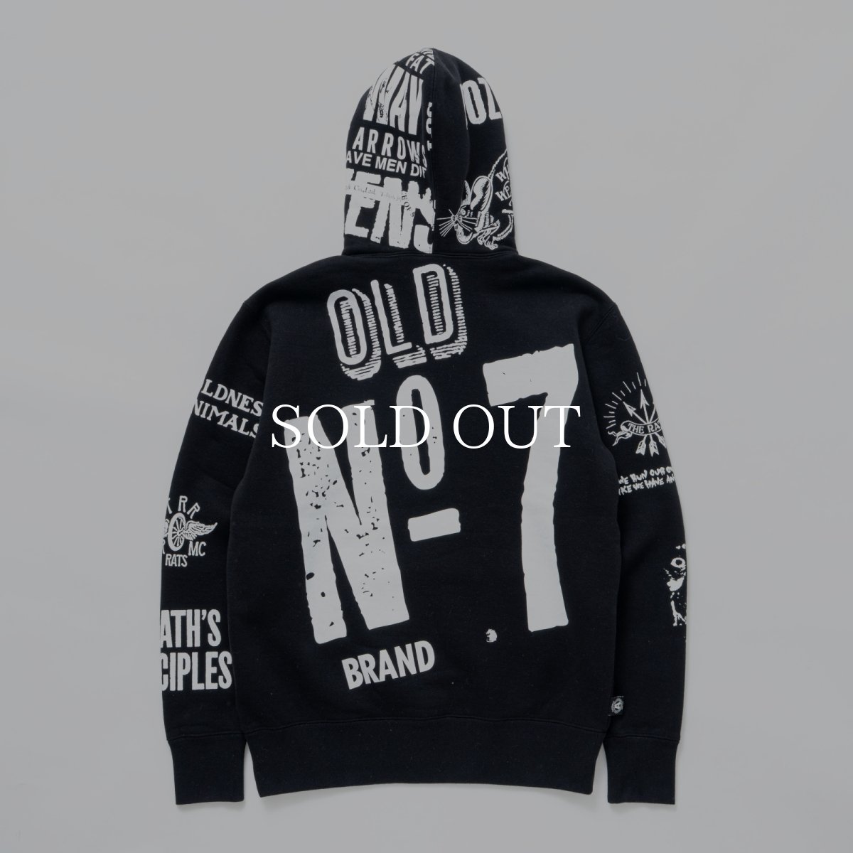 画像13: RATS  CRAZY HOODIE (13)