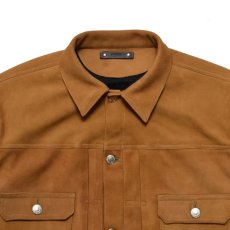 画像3: MINEDENIM  Sheep Suede Trucker JKT (3)