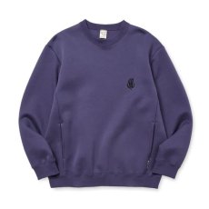 画像3: CALEE  HIGH GAUGE DOUBLE KNIT CREW NECK SW (3)