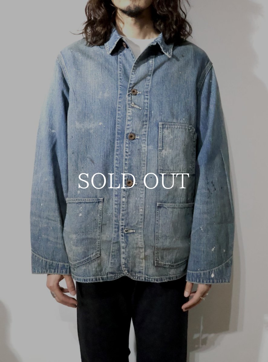 画像4: BOW WOW  PAINT-STAINED ENGINEER'S COVERALL (4)