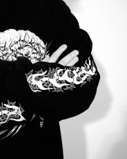画像8: ANTIDOTE BUYERS CLUB   Fade Wash Crewneck Sweatshirt(Skull Jesus) (8)