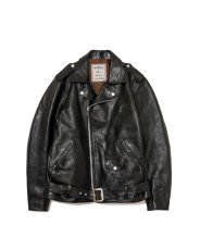 画像1: MASSES  HORSE LEATHER DOUBLE ZIP JACKET VINTAGE MMY (1)