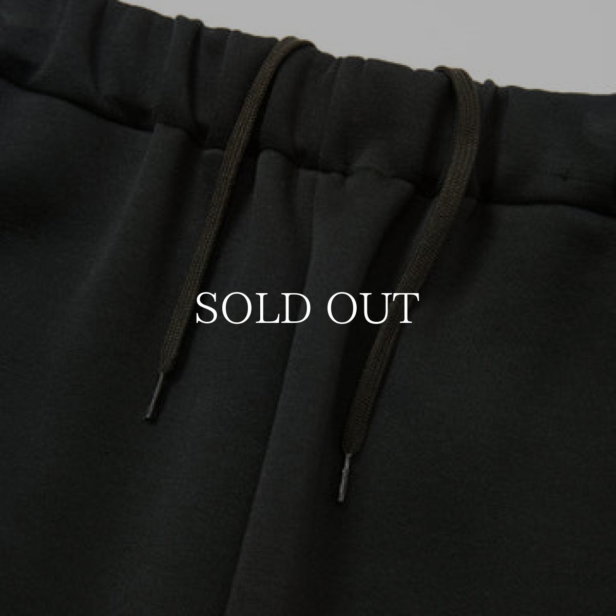 画像7: CALEE  HIGH GAUGE DOUBLE KNIT SWEAT RELAX PANTS (7)