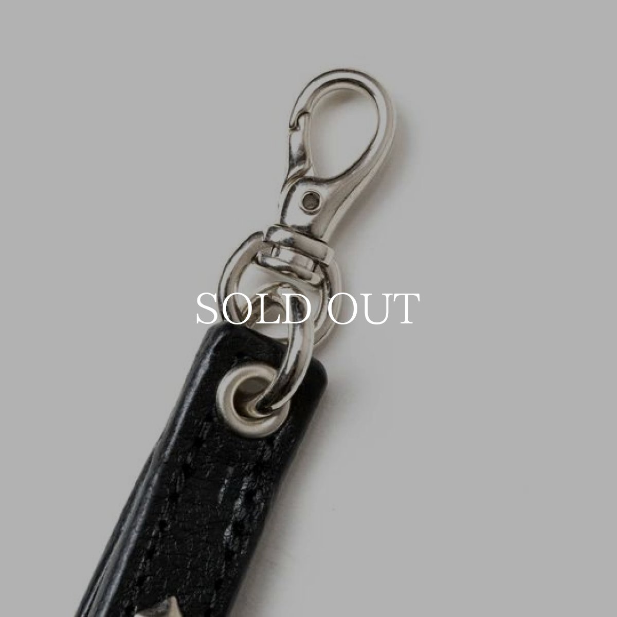 画像2: CALEE  STUDS LEATHER WRIST STRAP (2)