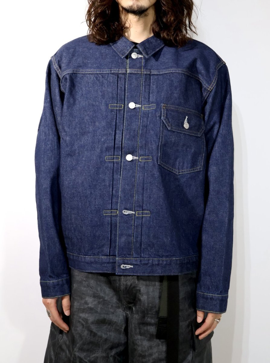 画像6: MASSES  DENIM JACKET ONE WASH MMY (6)