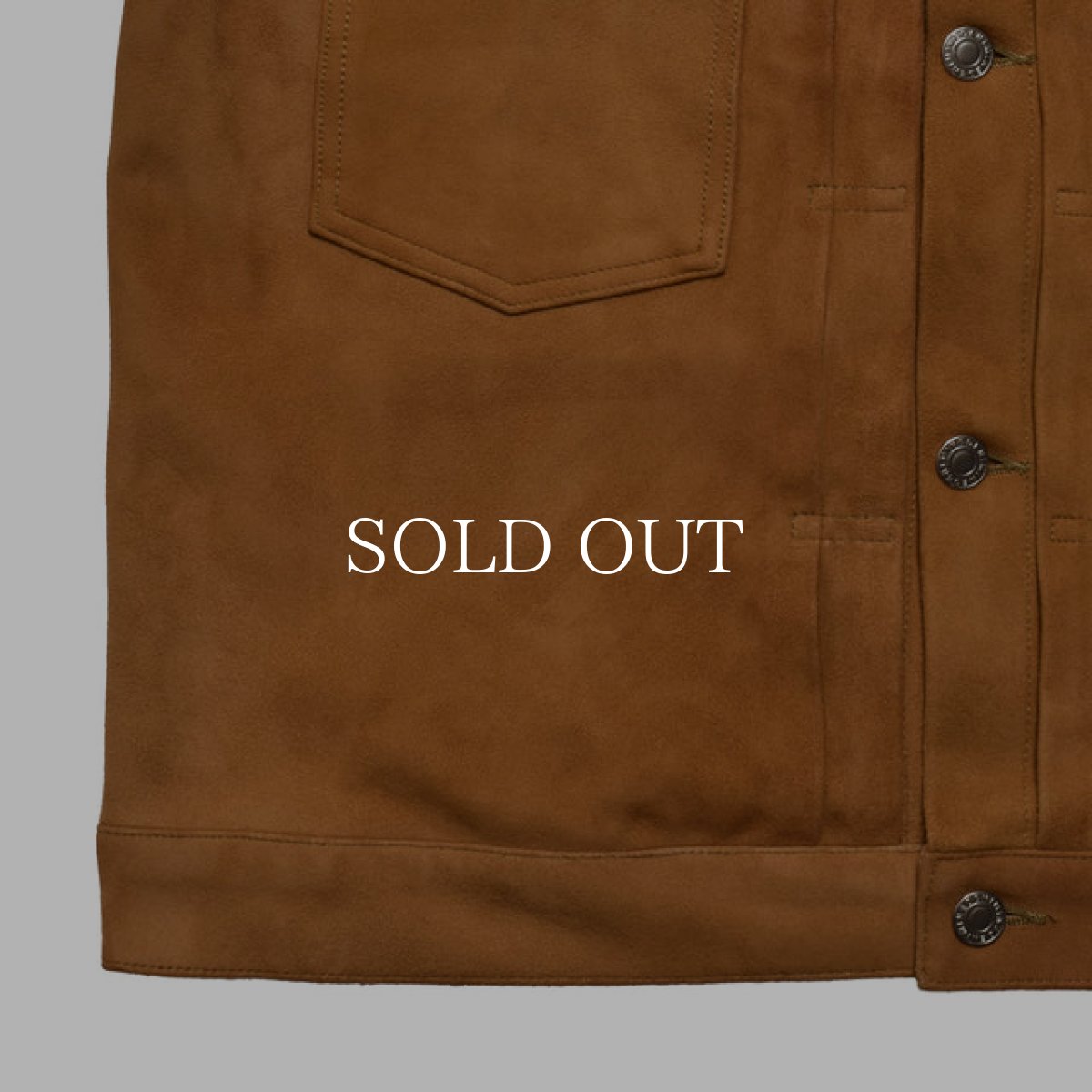 画像6: MINEDENIM  Sheep Suede Trucker JKT (6)