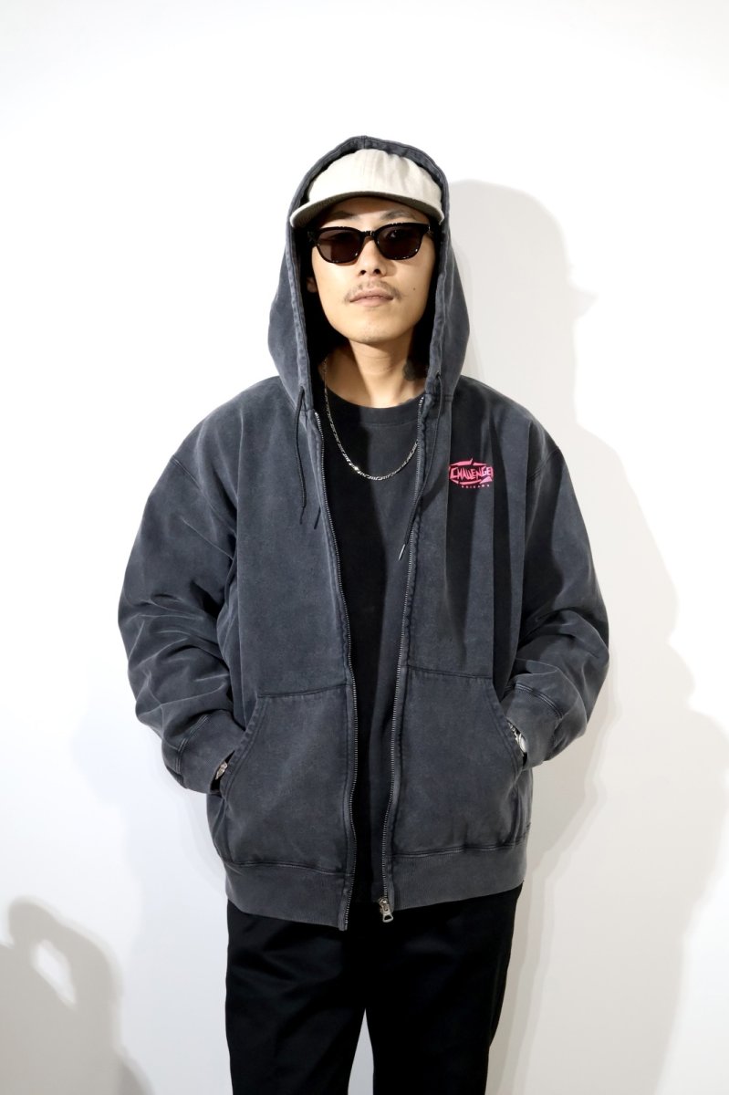 画像15: CHALLENGER  NEON WOLF ZIP HOODIE (15)