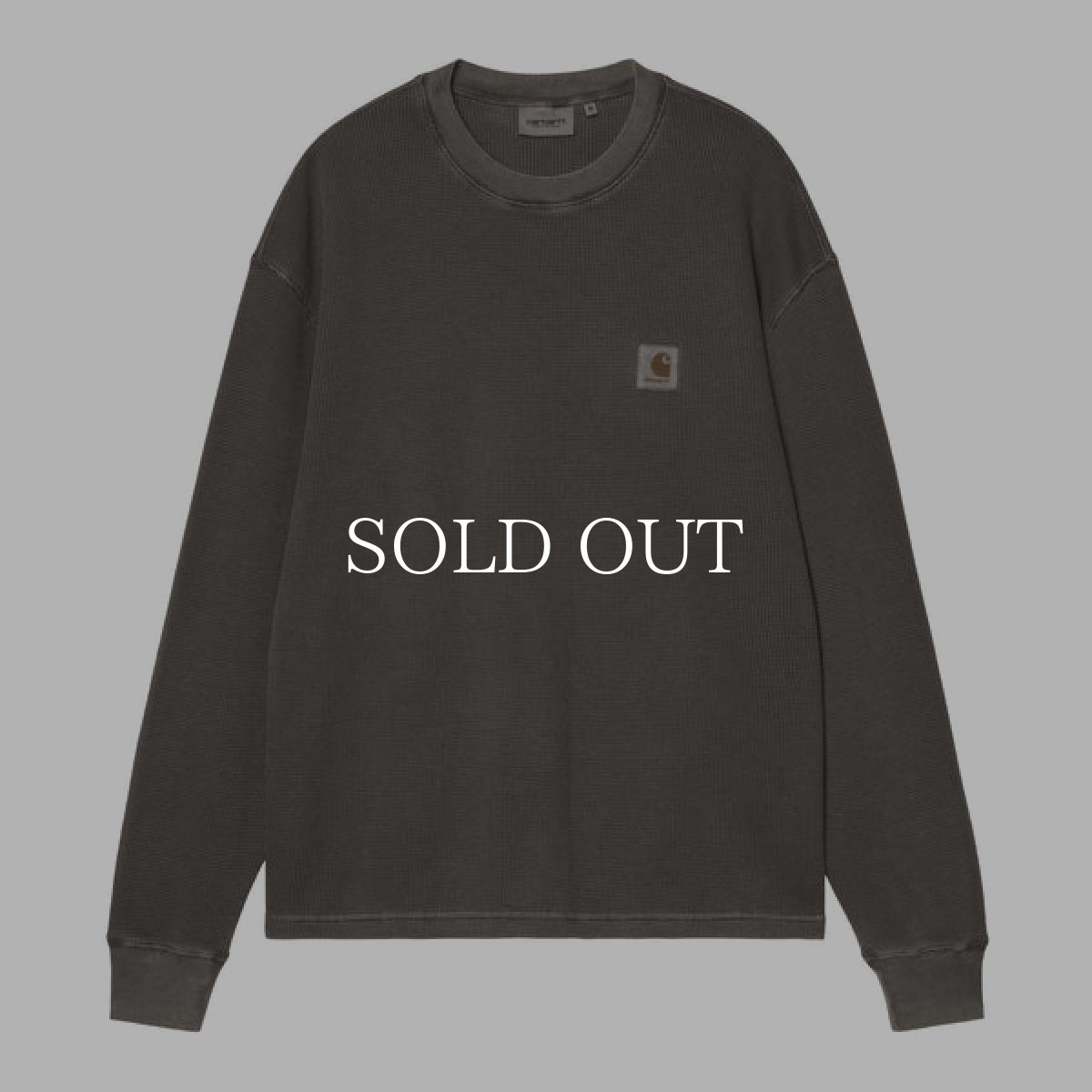 画像1: CARHARTT WIP  L/S VISTA WAFFLE T-SHIRT (1)