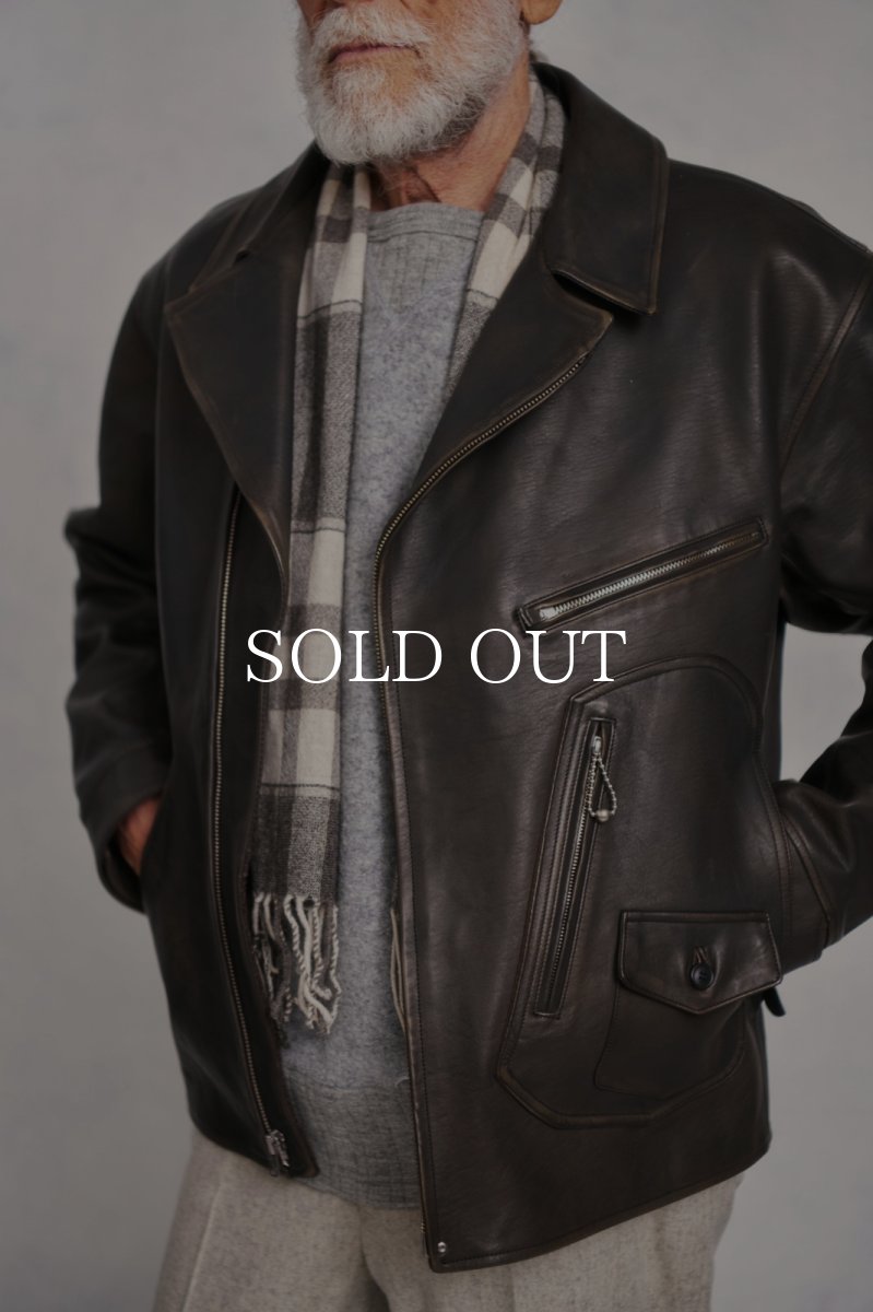 画像2: OLD JOE   AMISH PATTERN FRINGE STALL (2)