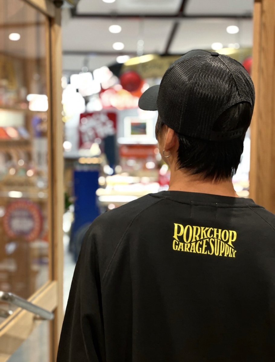 画像13: PORKCHOP GARAGE SUPPLY  WAVE LOGO SWEAT (13)