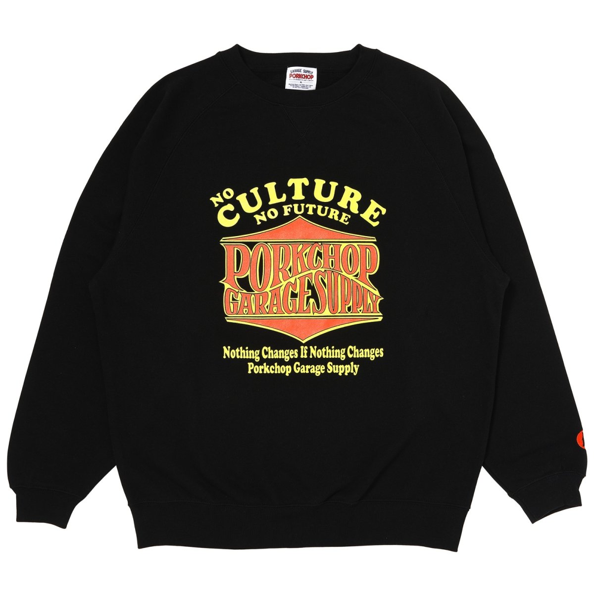 画像1: PORKCHOP GARAGE SUPPLY  WAVE LOGO SWEAT (1)