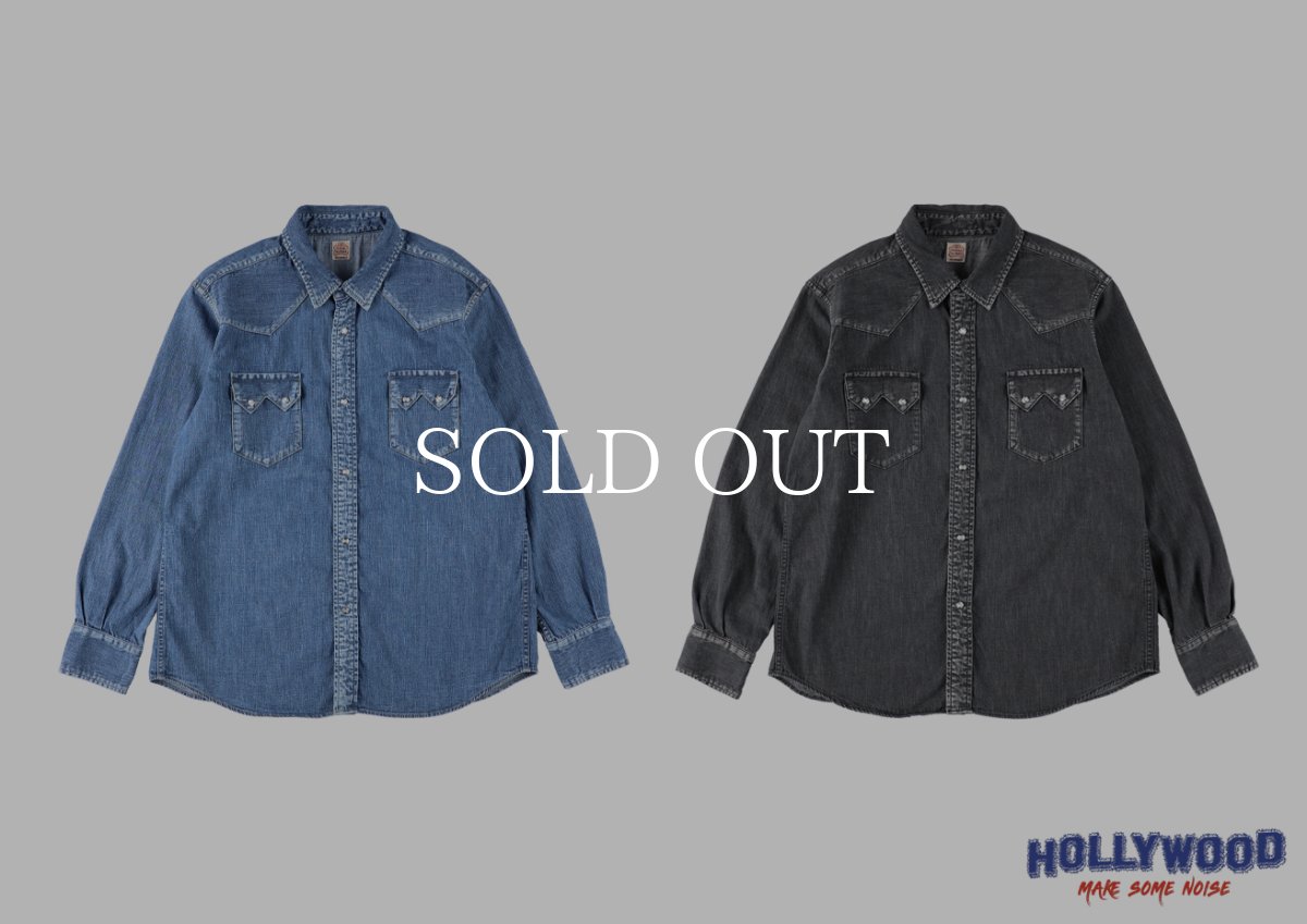 画像1: STANDARD CALIFORNIA  SD Denim Western Shirt VW (1)