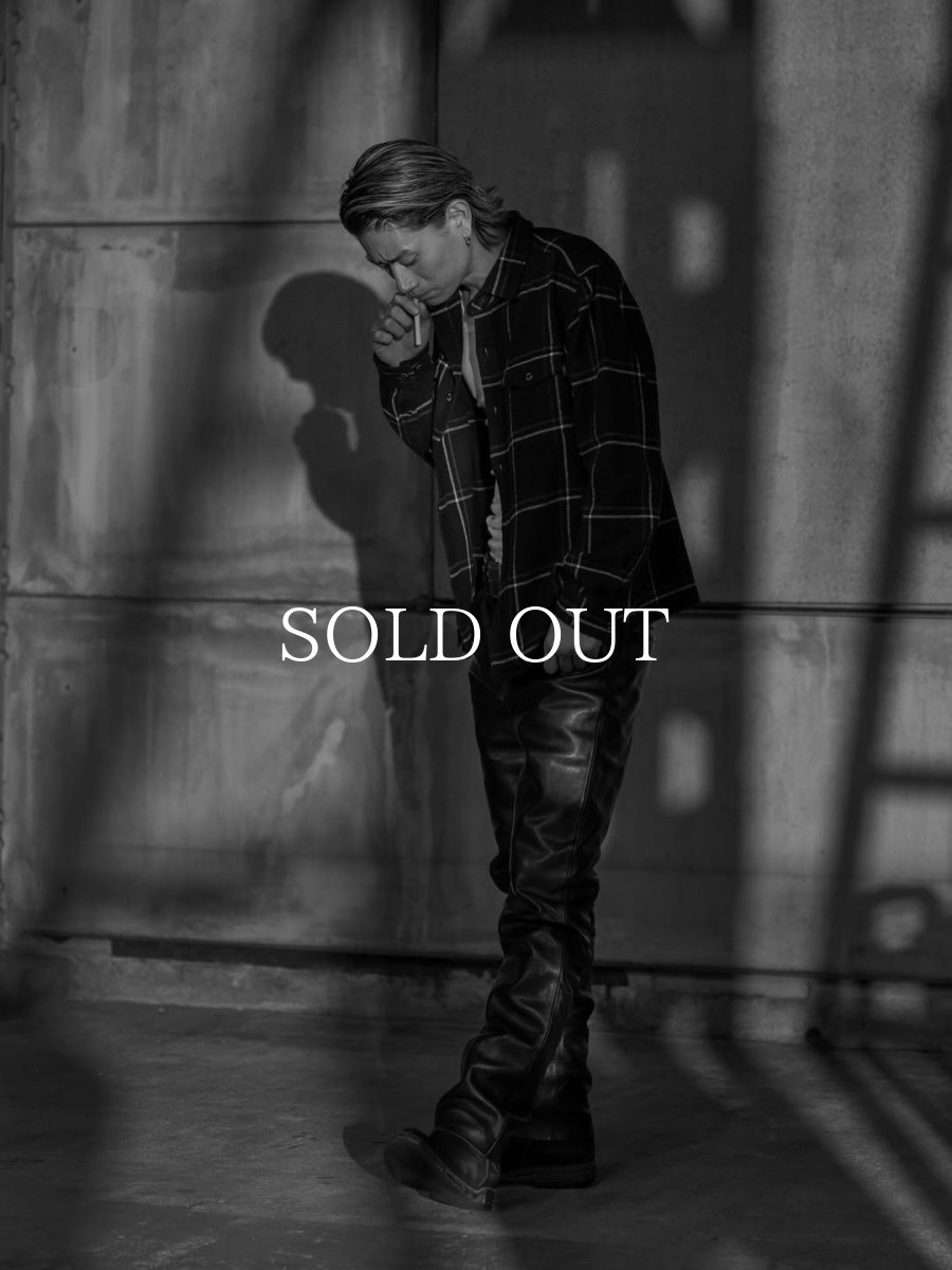 画像10: RATS  COTTON FLANNEL CHECK SHIRT (10)