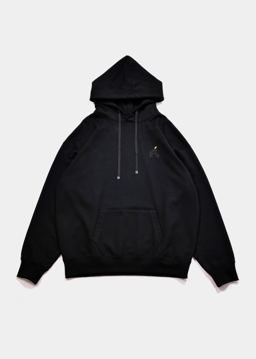 画像2: APPLEBUM  “BLACK APPLE” Sweat Parka (2)
