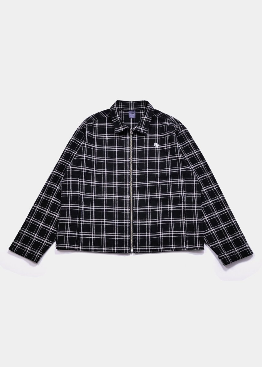 画像1: APPLEBUM  Zip Up Shirt Jacket (1)