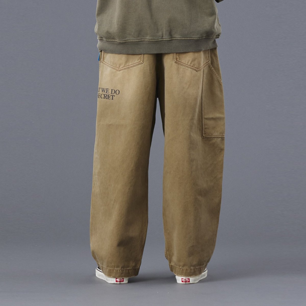 画像26: Liberaiders  HANDWRITING PRINT CHINO SARROUEL PANTS (26)