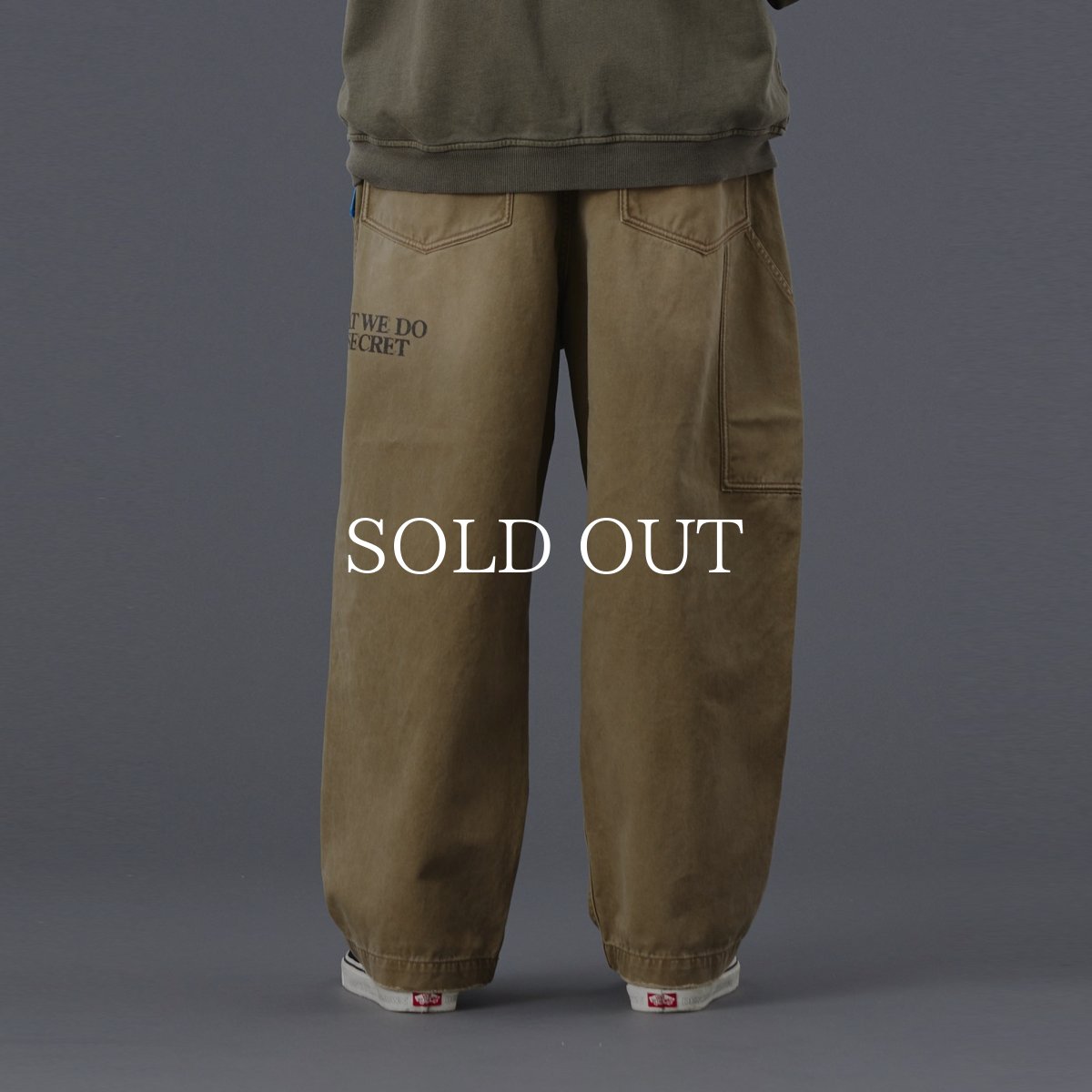 画像26: Liberaiders  HANDWRITING PRINT CHINO SARROUEL PANTS (26)