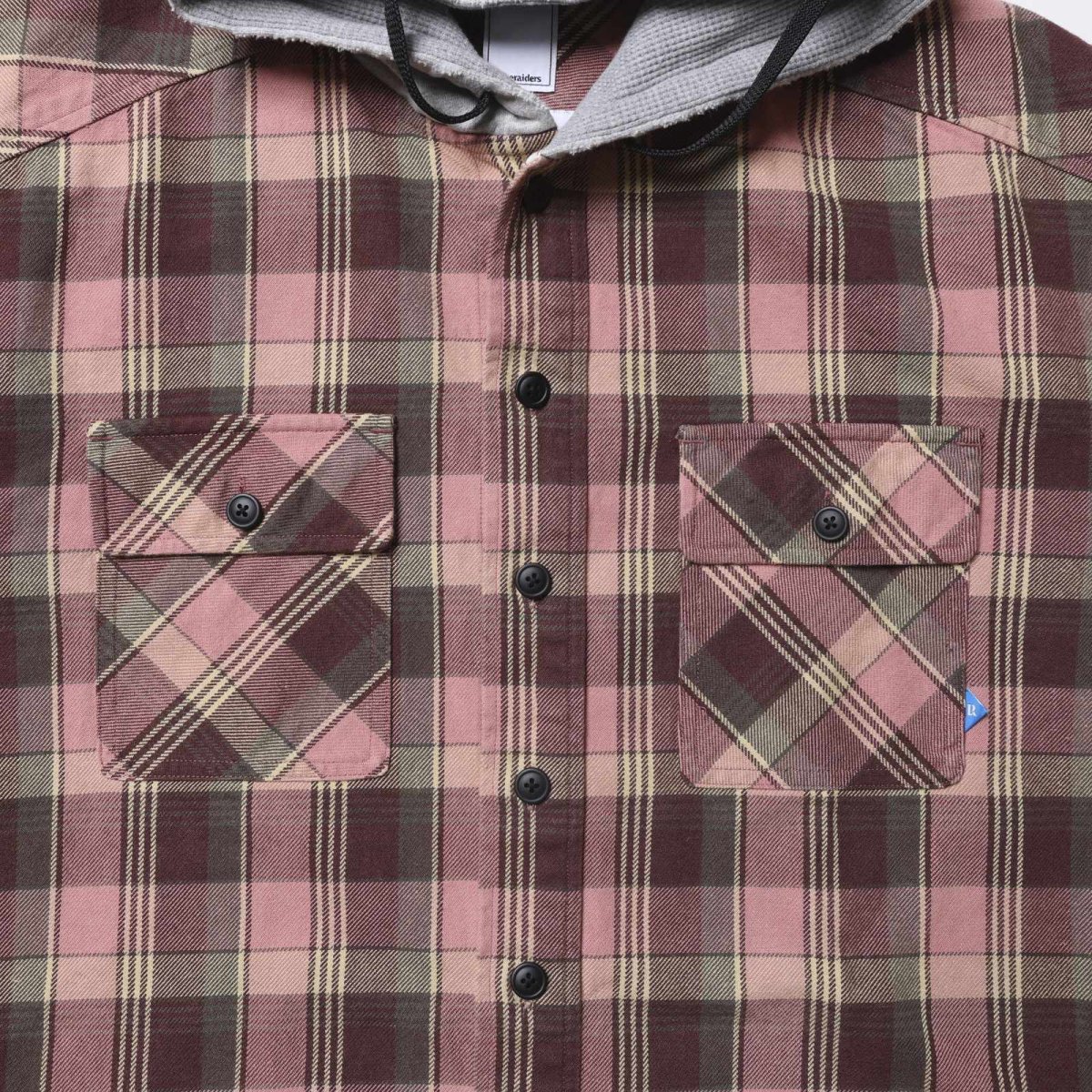 画像11: Liberaiders  HOODED PLAID SHIRT (11)