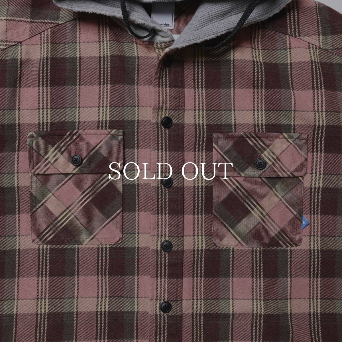画像11: Liberaiders  HOODED PLAID SHIRT (11)
