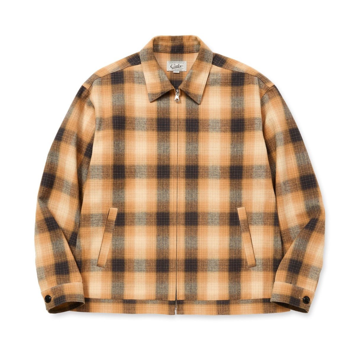 画像2: CALEE  OMBRE CHECK SWINGTOP (2)