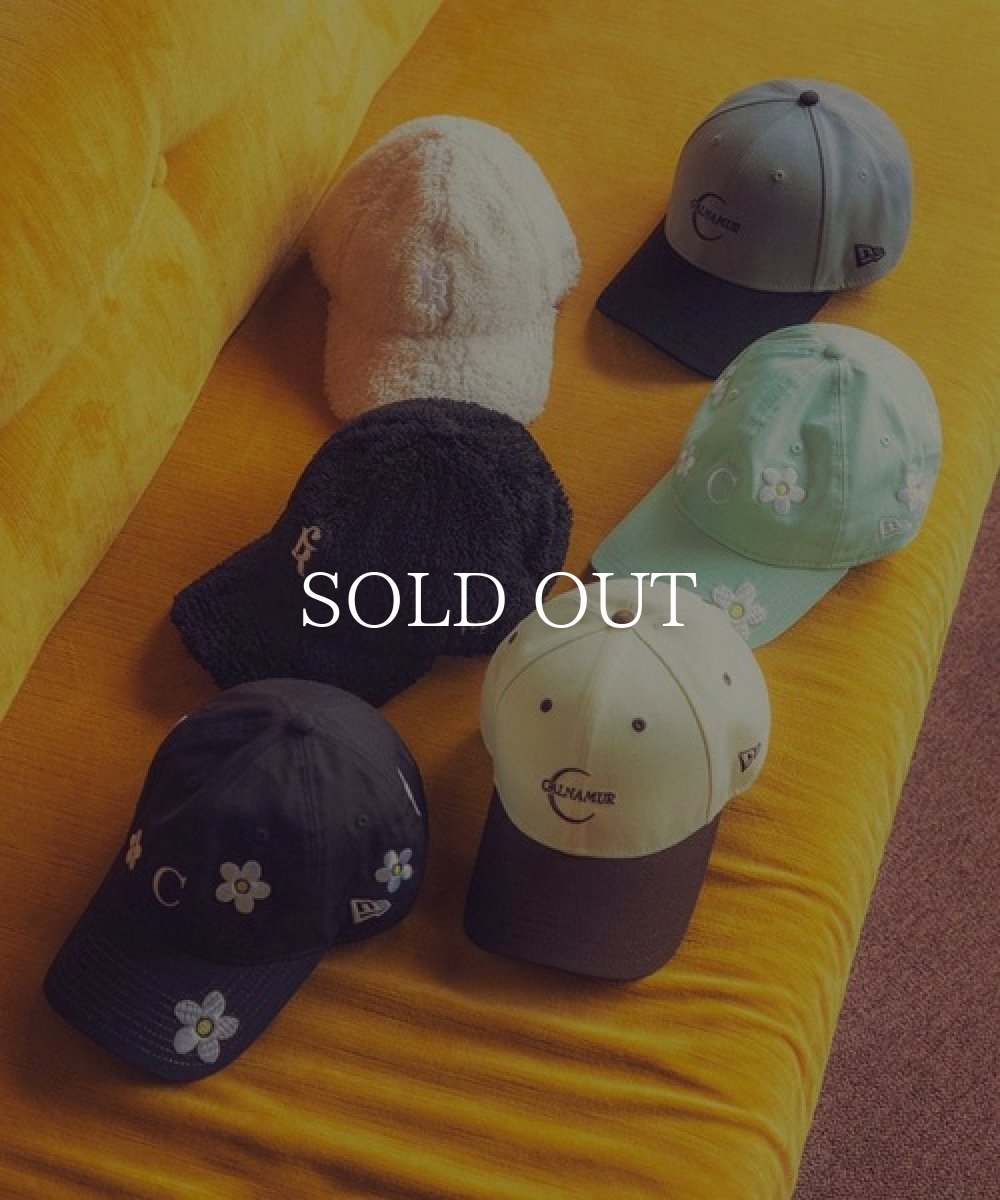 画像9: NEW ERA  9TWENTY CALNAMUR コラボコレクション FLOWER ネイビー (9)