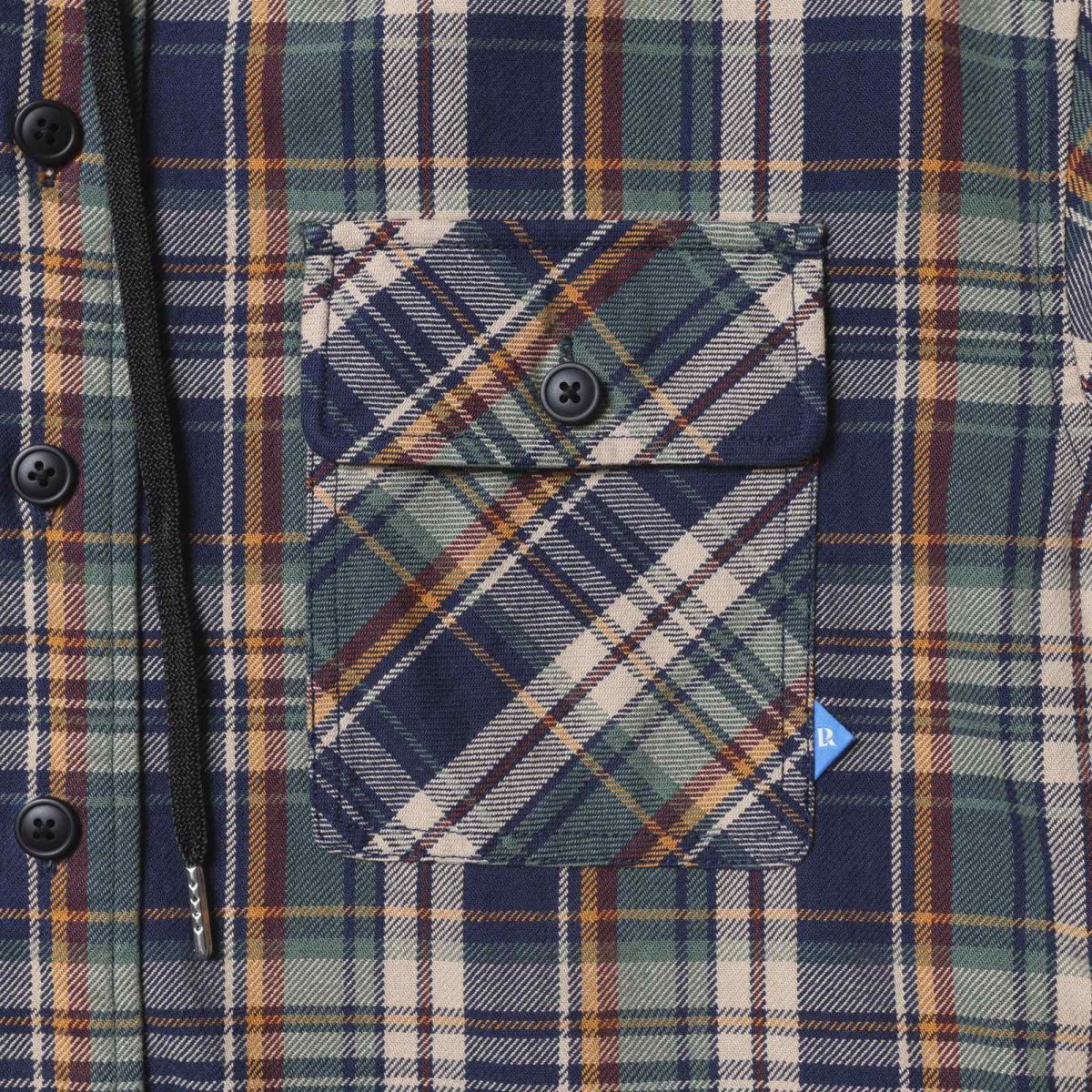 画像18: Liberaiders  HOODED PLAID SHIRT (18)