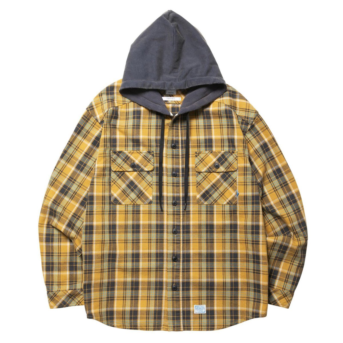 画像1: Liberaiders  HOODED PLAID SHIRT (1)