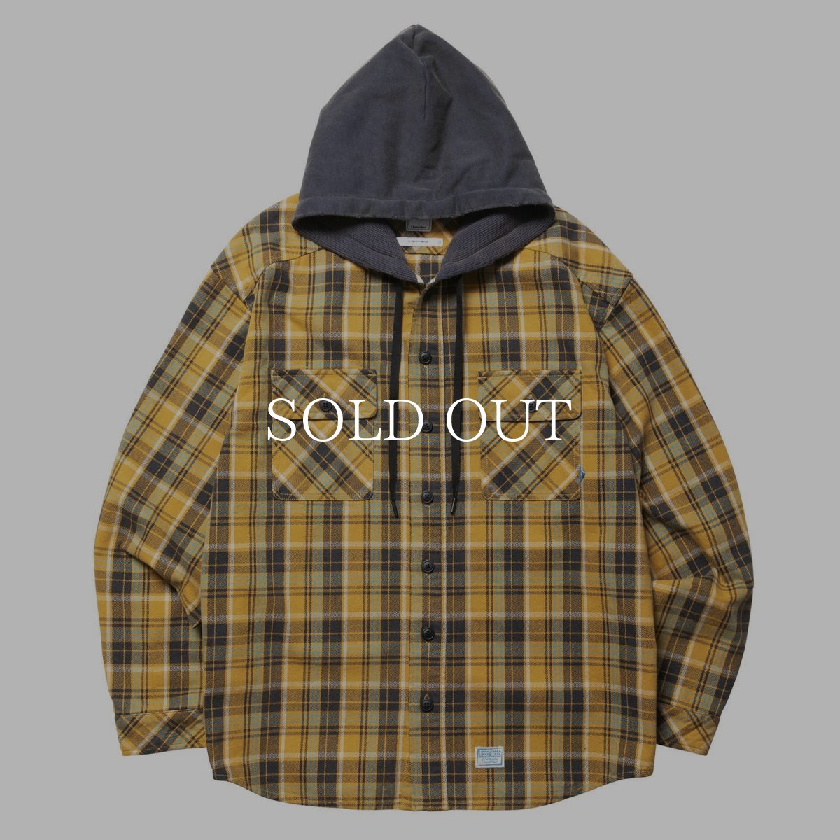 画像1: Liberaiders  HOODED PLAID SHIRT (1)