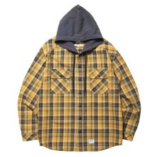 画像1: Liberaiders  HOODED PLAID SHIRT (1)