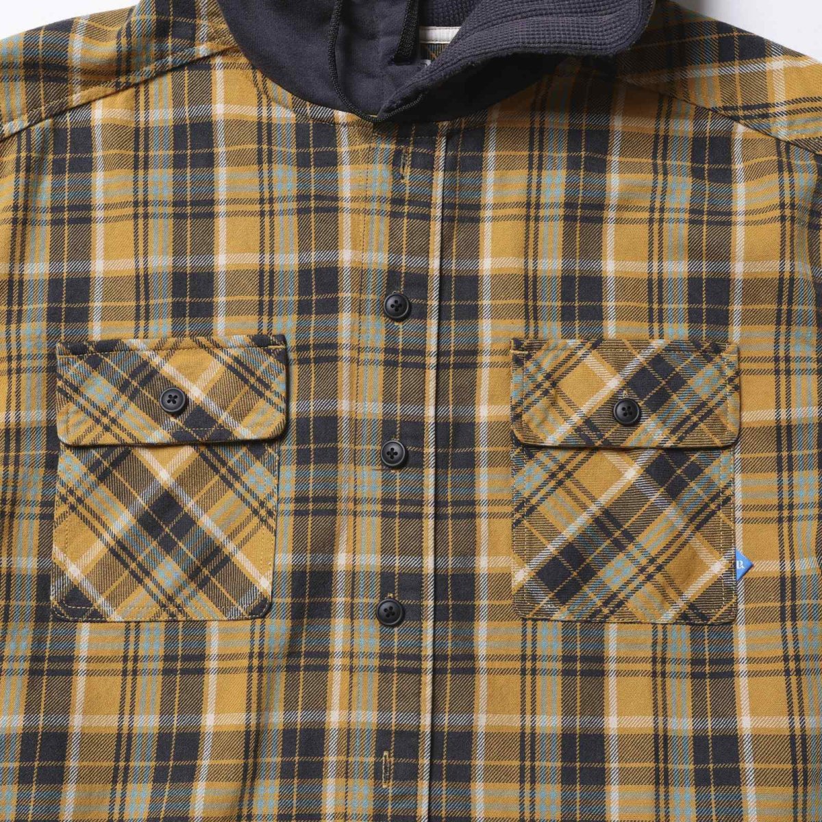 画像4: Liberaiders  HOODED PLAID SHIRT (4)