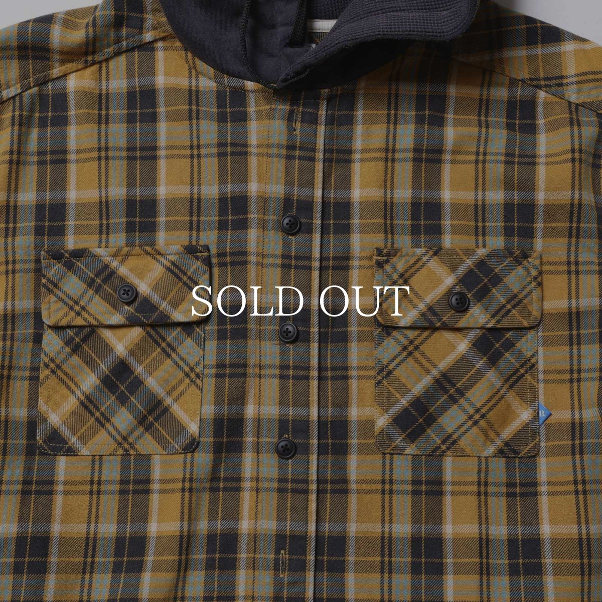 画像4: Liberaiders  HOODED PLAID SHIRT (4)