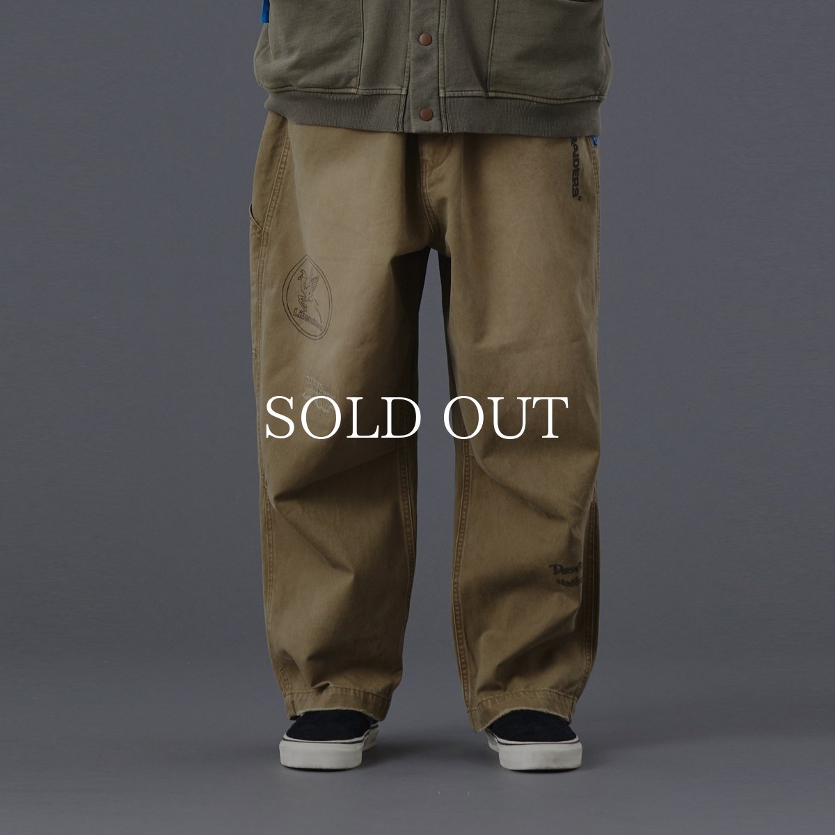 画像25: Liberaiders  HANDWRITING PRINT CHINO SARROUEL PANTS (25)